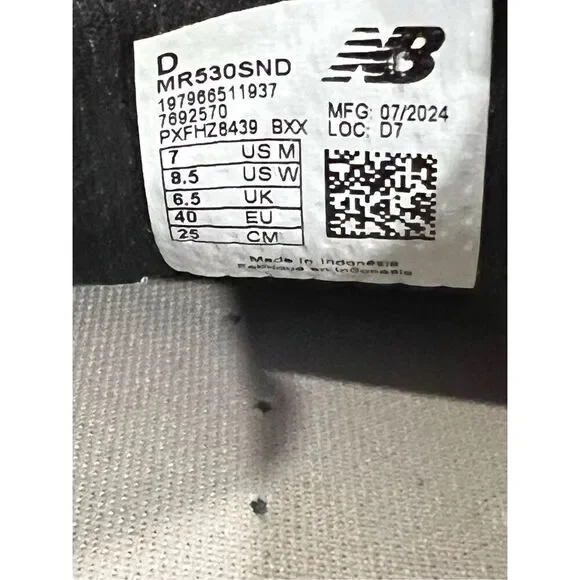 NEW BALANCE 530 Lace-up Athletic Running Sneakers (7M/8.5W) - Picture 11 of 11